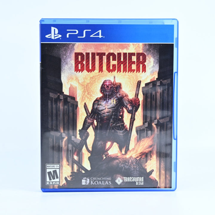 AS NEW! Butcher - Sony Playstation 4 / PS4 Game - MINT DISC - FREE POST!