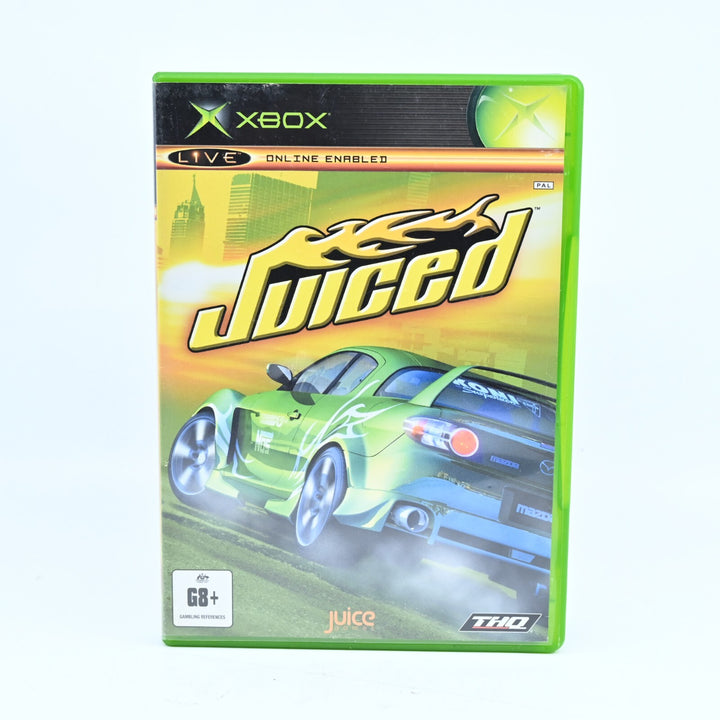 Juiced - Original Xbox Game + Manual - PAL - MINT DISC!