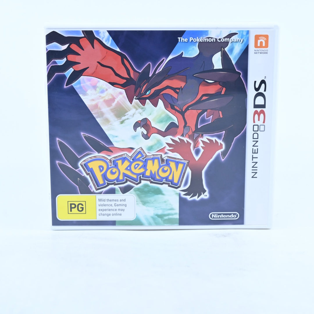 Pokemon Y - Nintendo 3DS Game - PAL + Manual - FREE POST!