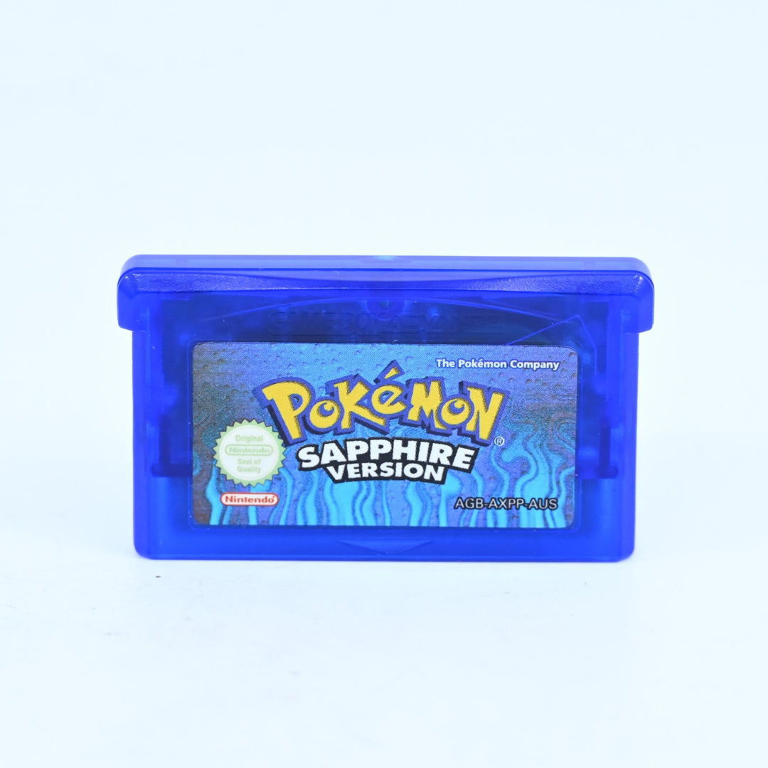 Pokemon Sapphire Version - Nintendo Gameboy Advance / GBA Boxed Game - PAL