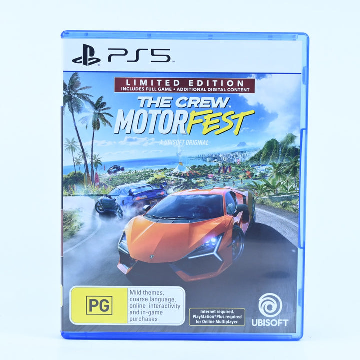 The Crew Motorfest - Sony Playstation 5 / PS5 Game - MINT DISC!