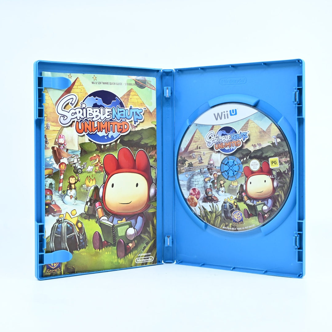 Scribblenauts Unlimited - Nintendo Wii U Game - PAL - FREE POST!