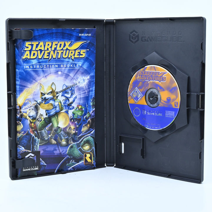 Starfox Adventures - Nintendo Gamecube Game + Manual - PAL - FREE POST!
