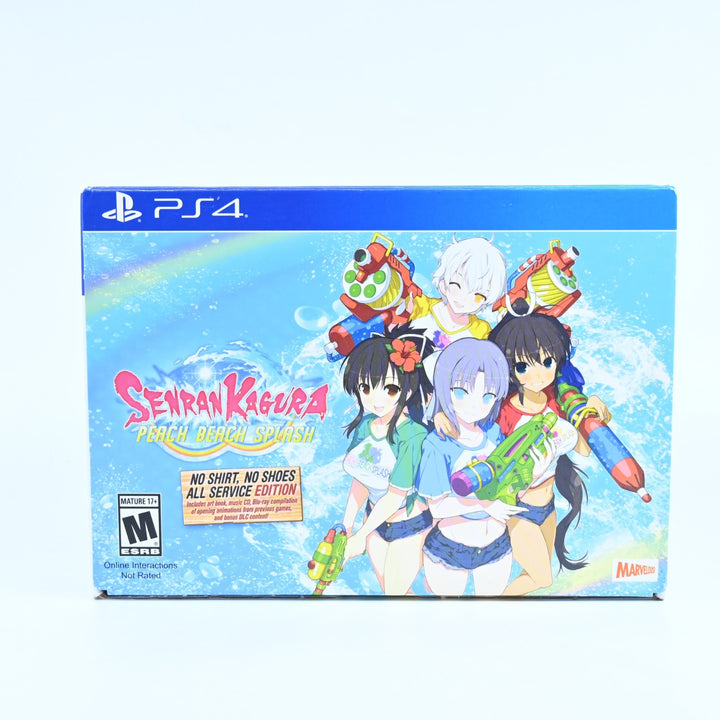 Senran Kagura Peach Beach Splash - No Shirt No Shoes All Service Ed. - PS4 Game