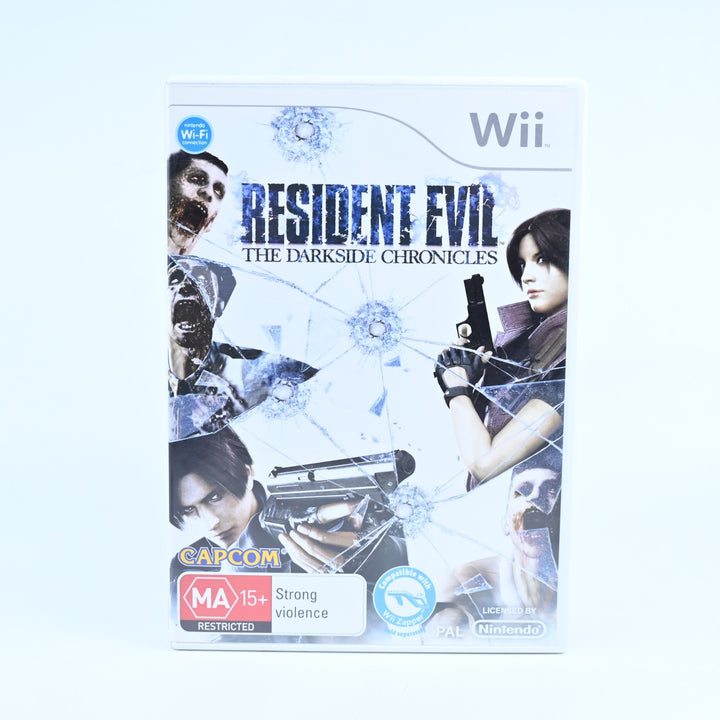 Resident Evil: The Darkside Chronicles - Nintendo Wii Game + Manual