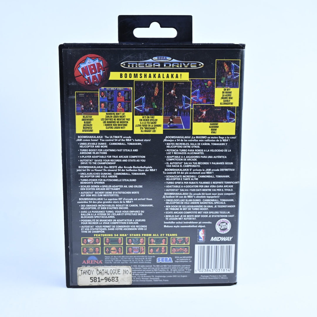 NBA Jam - Sega Mega Drive Game - No Manual - PAL - FREE POST!