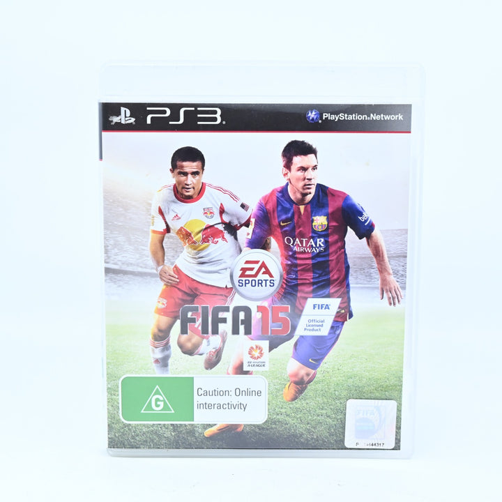 FIFA 15 - Sony Playstation 3 / PS3 Game + Manual - FREE POST!