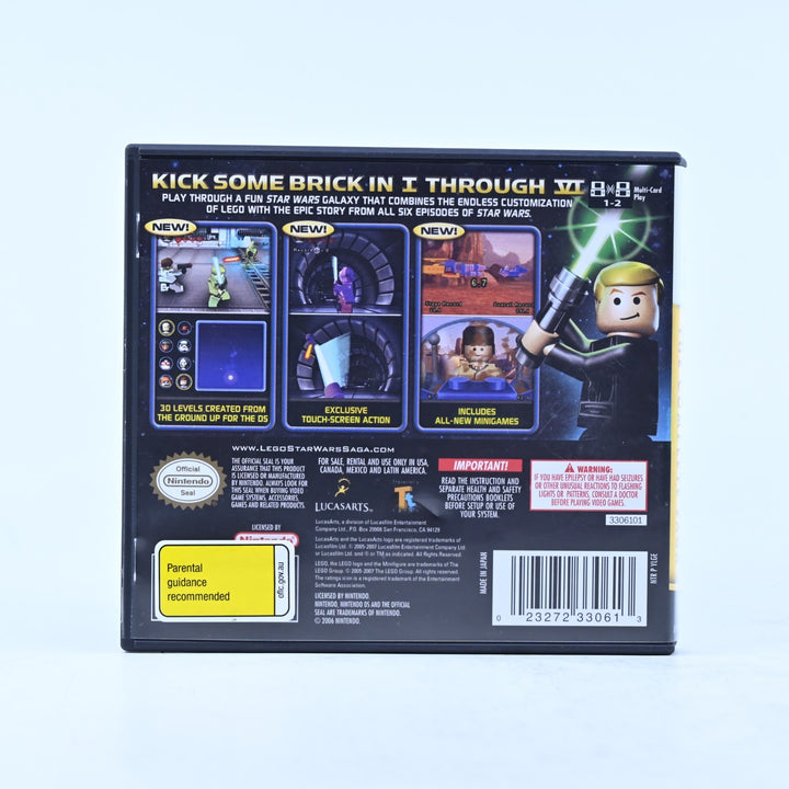 LEGO Star Wars: The Complete Saga - Nintendo DS Game - PAL - No Manual