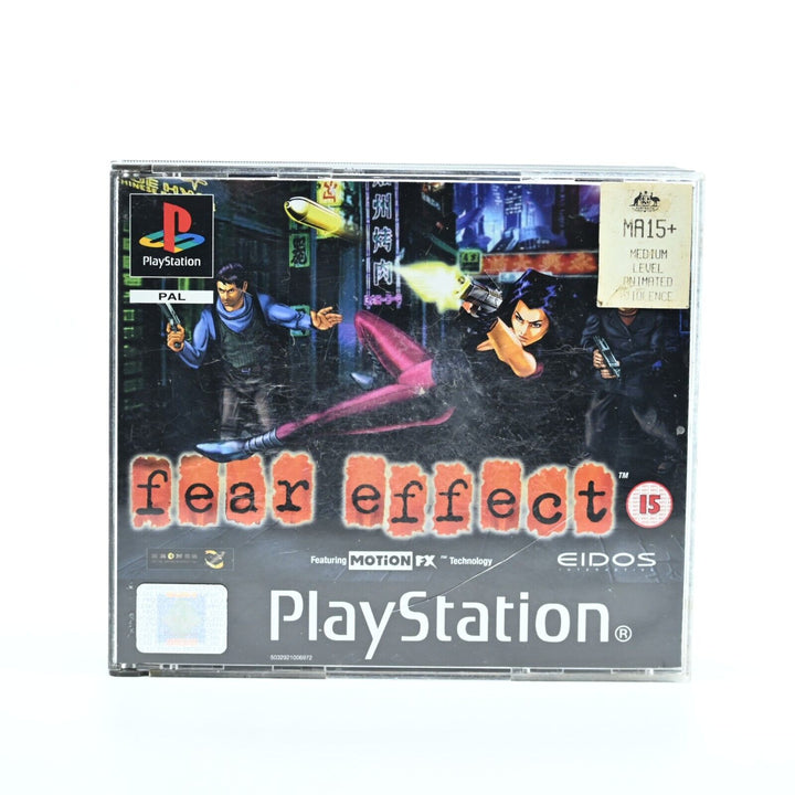 Fear Effect - Sony Playstation 1 / PS1 Game - PAL - MINT DISC!