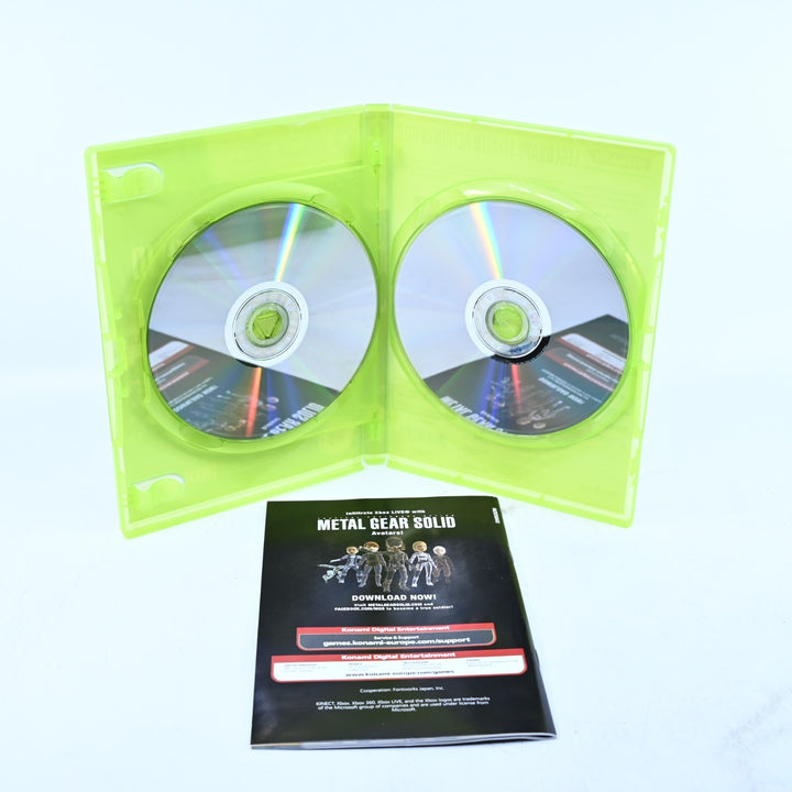 Metal Gear Solid HD Collection - Xbox 360 Game + Manual - PAL - MINT DISC!