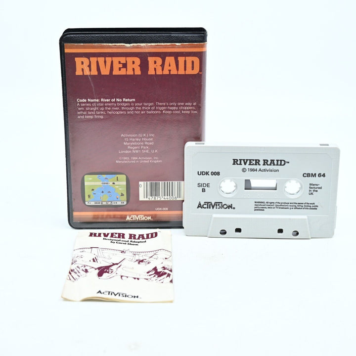 River Raid - Cassette - Commodore 64 / C64 Game - PAL - FREE POST!