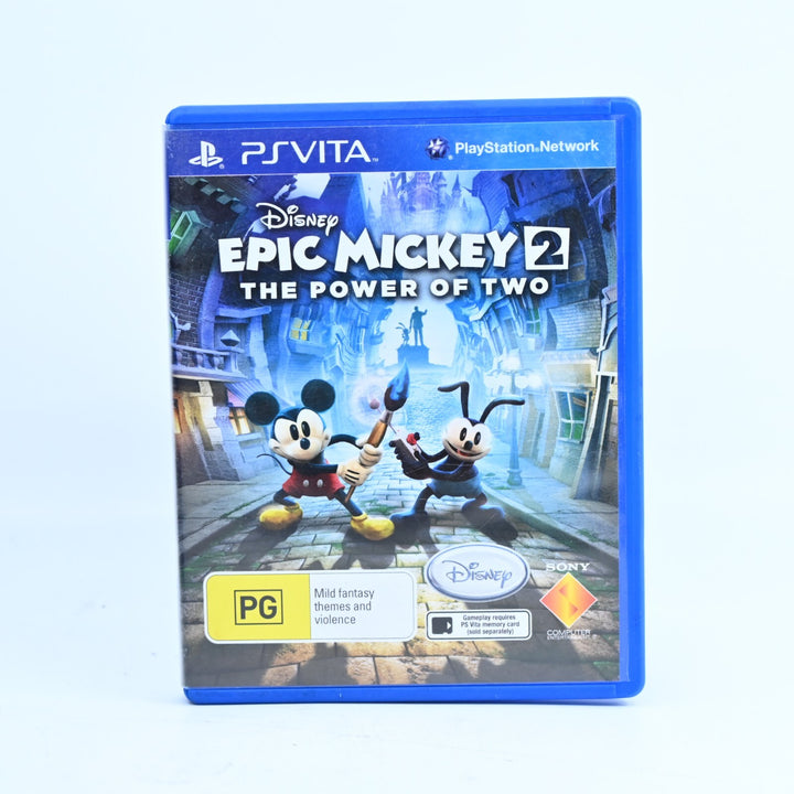 Epic Mickey 2: The Power of Two - Sony PS Vita Game - FREE POST!