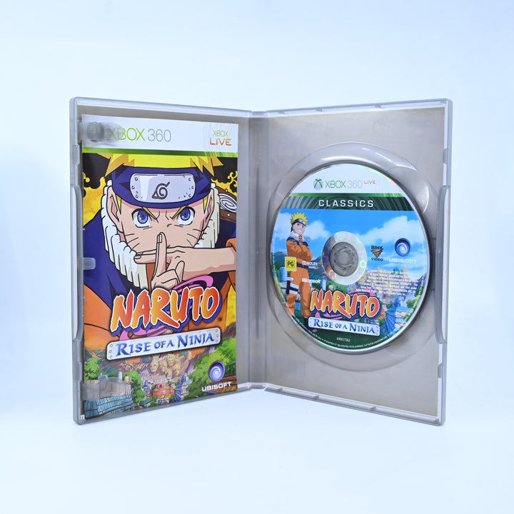 Naruto: Rise of a Ninja - Xbox 360 Game + Manual - PAL - MINT DISC!
