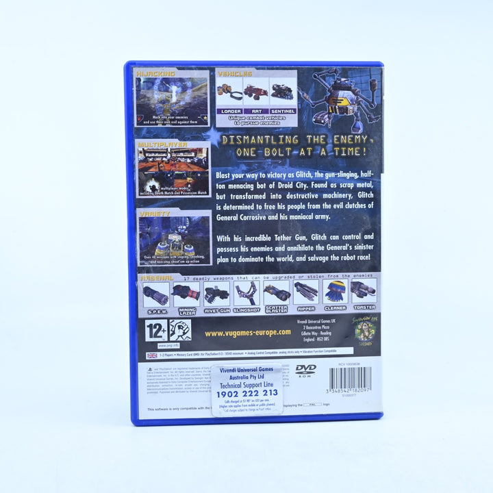 Metal Arms: Glitch in the System - PS2 Game - No Manual - PAL