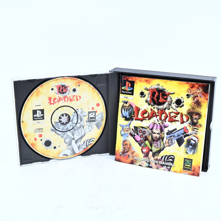 Re-Loaded - Sony Playstation 1 / PS1 Game + Manual - PAL - MINT DISC!