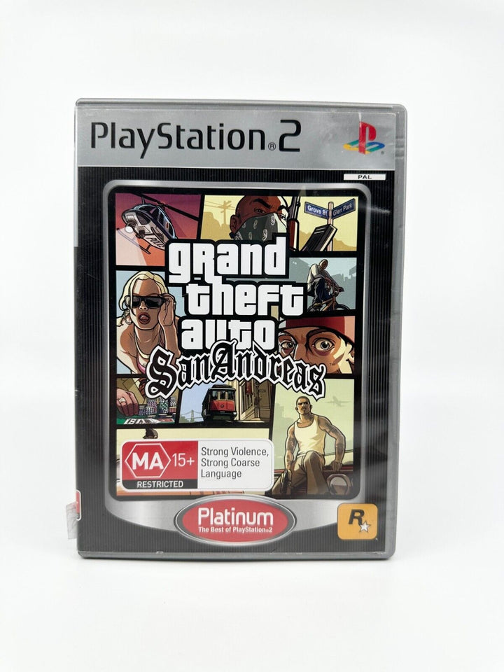 Grand Theft Auto: San Andreas #4 - Sony Playstation 2 / PS2 Game - PAL