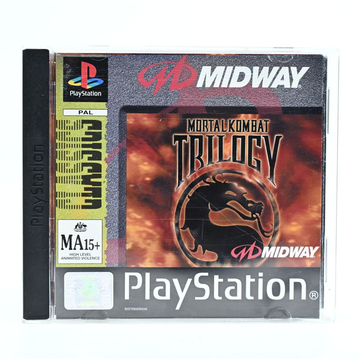 Mortal Kombat Trilogy - Sony Playstation 1 / PS1 Game - PAL - MINT DISC!