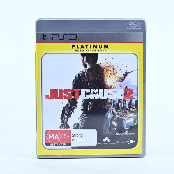Just Cause 2 - Sony Playstation 3 / PS3 Game + Manual - MINT DISC!