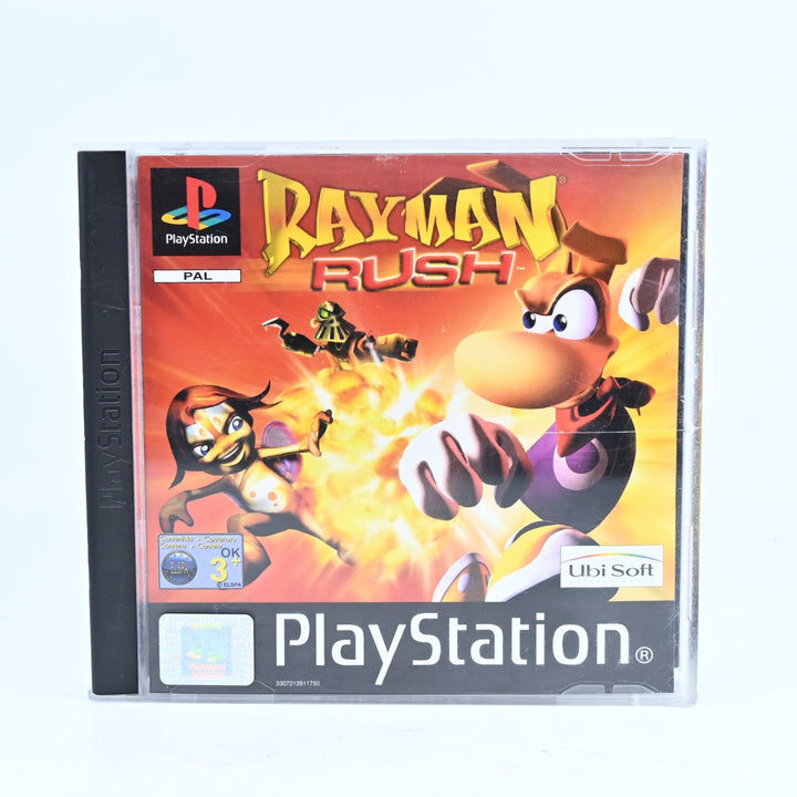Rayman Rush - Sony Playstation 1 / PS1 Game + Manual - PAL - MINT DISC!