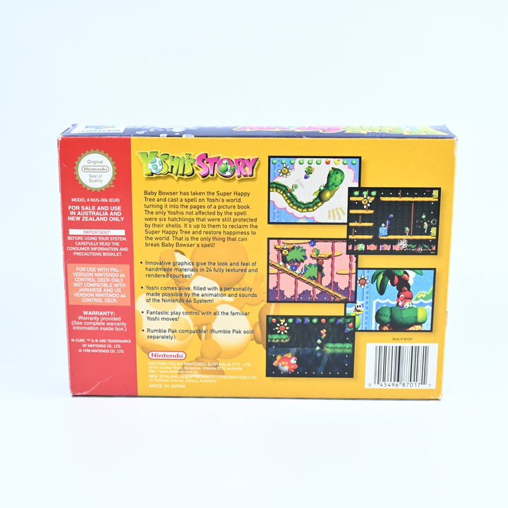 Yoshi's Story - N64 / Nintendo 64 Boxed Game - PAL - FREE POST!