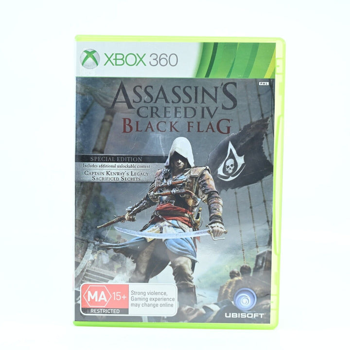 Assassins Creed IV Black Flag Special Edition - Xbox 360 Game + No Manual