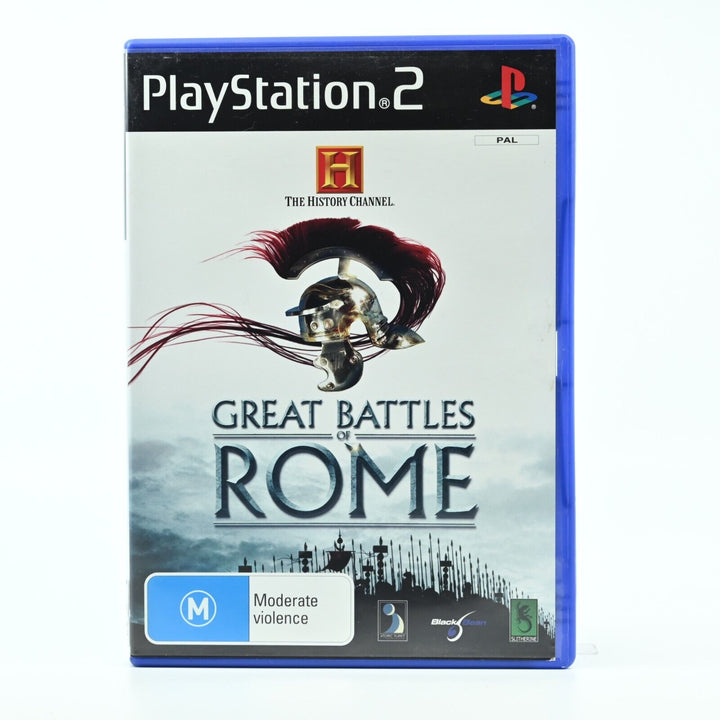 The History Channel: Great Battles of Rome - Sony Playstation 2 / PS2 Game - PAL