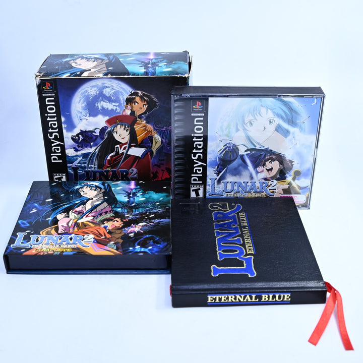 Lunar 2: Eternal Blue - Complete - PS1 Game + Manual - No Pendant or Soundtrack