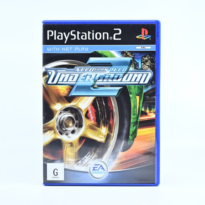 Need for Speed: Underground 2 - Sony Playstation 2 / PS2 Game + Manual - PAL