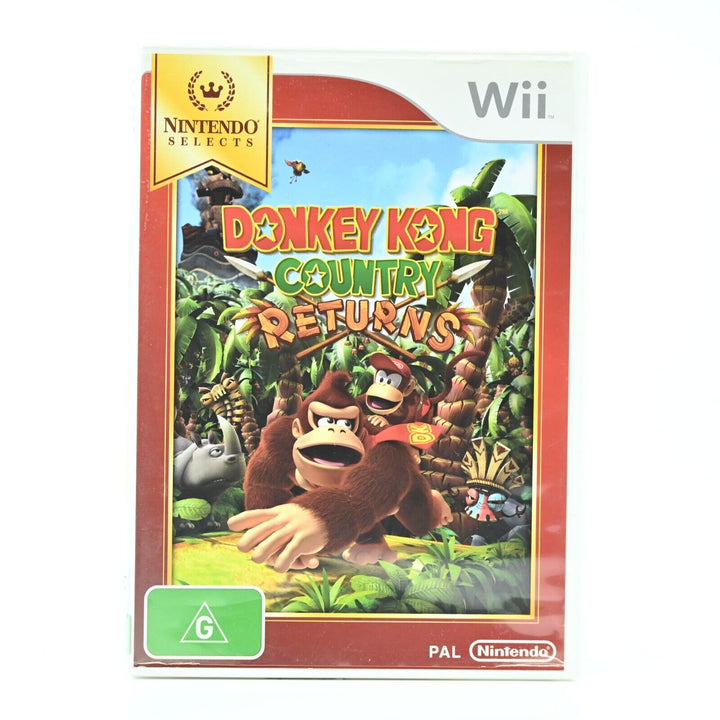 Donkey Kong Country Returns - Nintendo Wii Game - PAL - FREE POST!