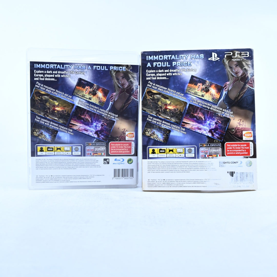 Knights Contract - With Sleeve - Sony Playstation 3 / PS3 Game + Manual