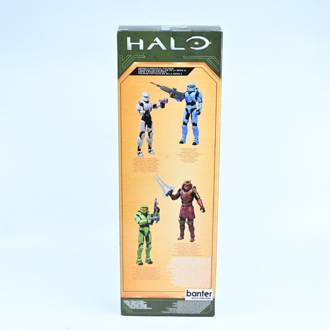 SEALED! Halo Series 3 - Spartan Palmer With Dual Magnums - Action Figure