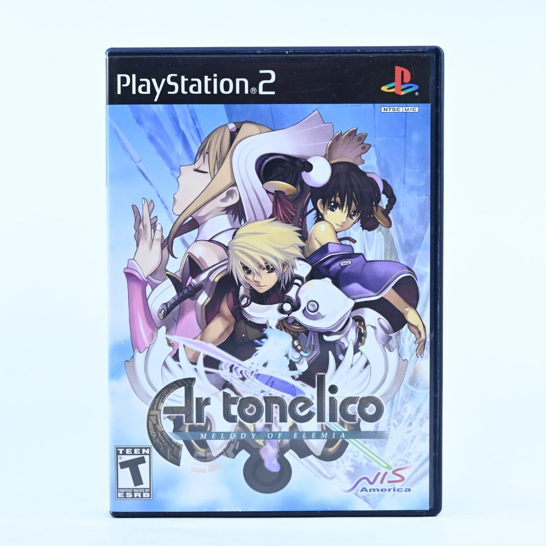 Ar Tonelico Melody of Elemia - Sony Playstation 2 / PS2 Game + Manual - NTSC-U/C