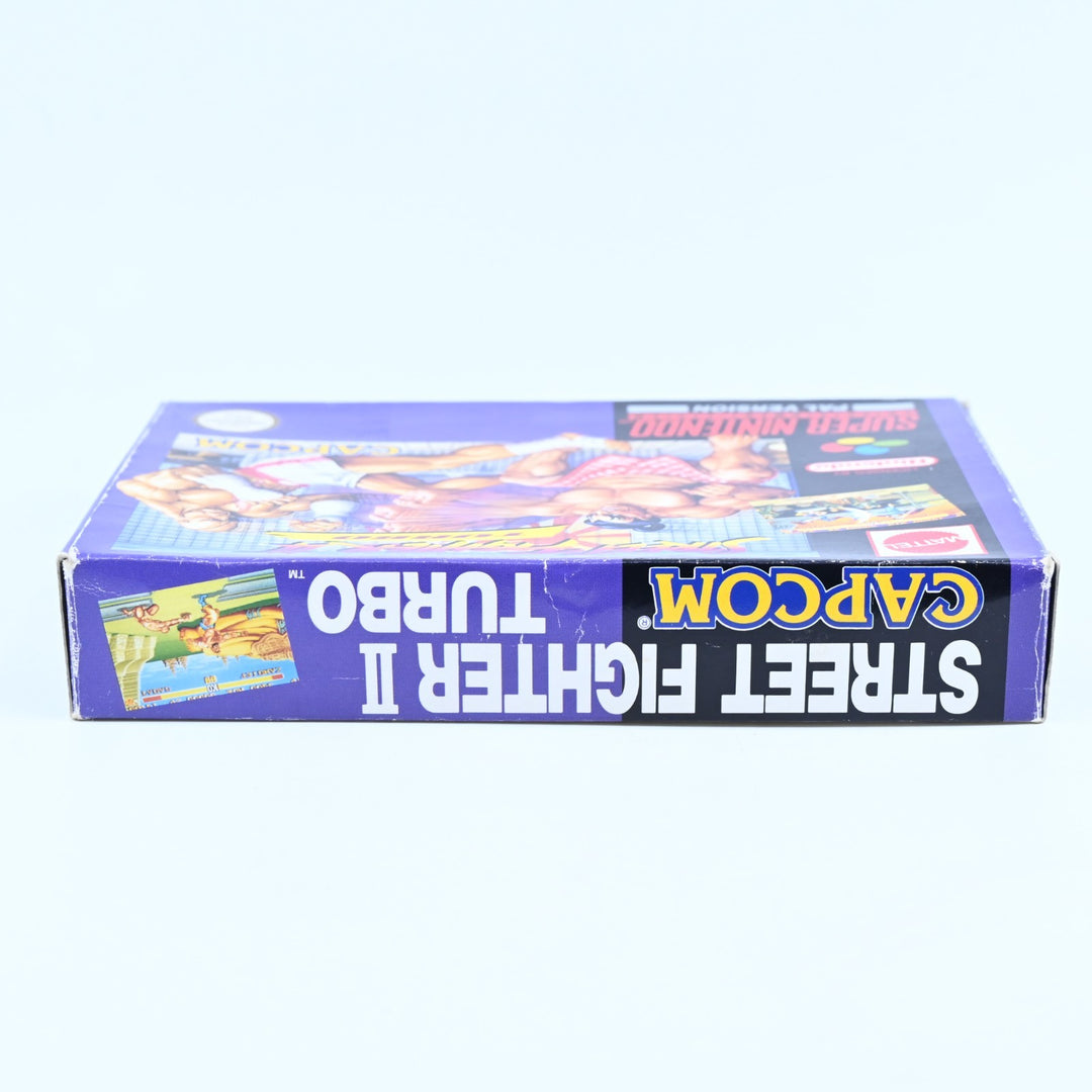 Street Fighter II Turbo - Super Nintendo / SNES Boxed Game - PAL - FREE POST!