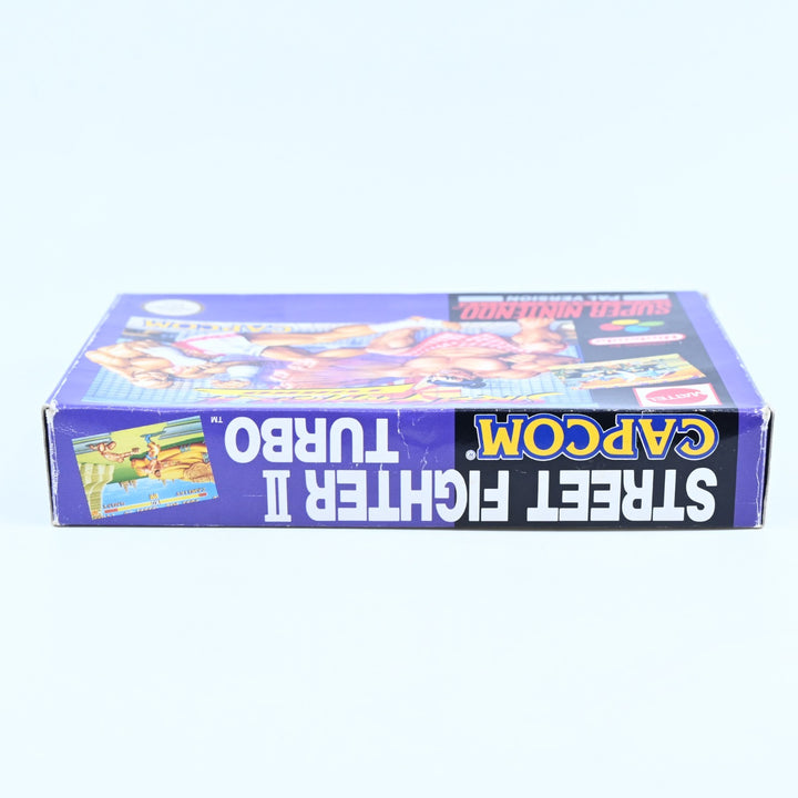 Street Fighter II Turbo - Super Nintendo / SNES Boxed Game - PAL - FREE POST!