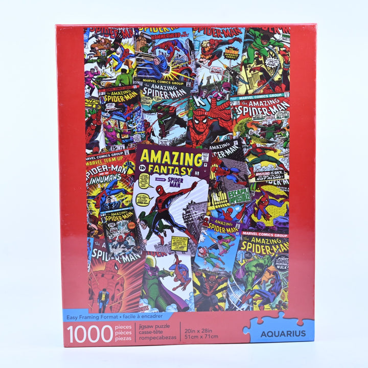 The Amazing Spider-Man - 1000 Piece Collage Jigsaw Puzzle - Aquarius - Toy