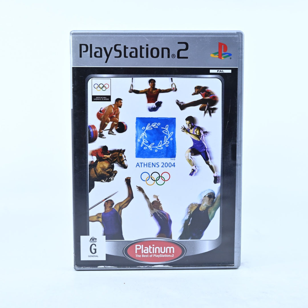 Athens 2004 - Sony Playstation 2 / PS2 Game + Manual - PAL - MINT DISC!
