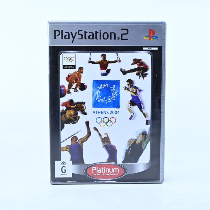 Athens 2004 - Sony Playstation 2 / PS2 Game + Manual - PAL - MINT DISC!