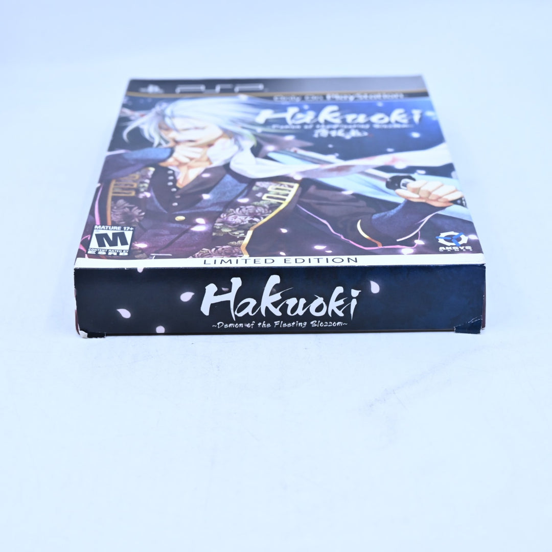 Hakuoki: Demon Of The Fleeting Blossom - Sony PSP Game + Manual - Region Free