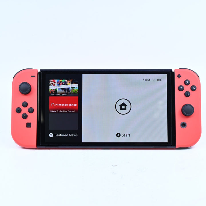 Mario Red Edition - Nintendo Switch OLED Boxed Console - PAL - FREE POST!