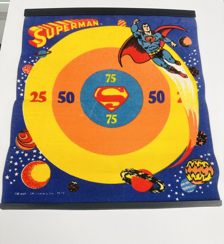 1979 Vintage Toy Superman Darts Game DC Comics Synergistics Research