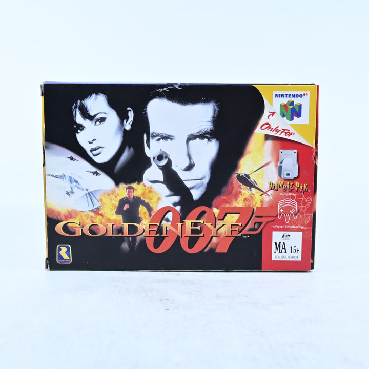GoldenEye 007 - N64 / Nintendo 64 Boxed Game - PAL - FREE POST!