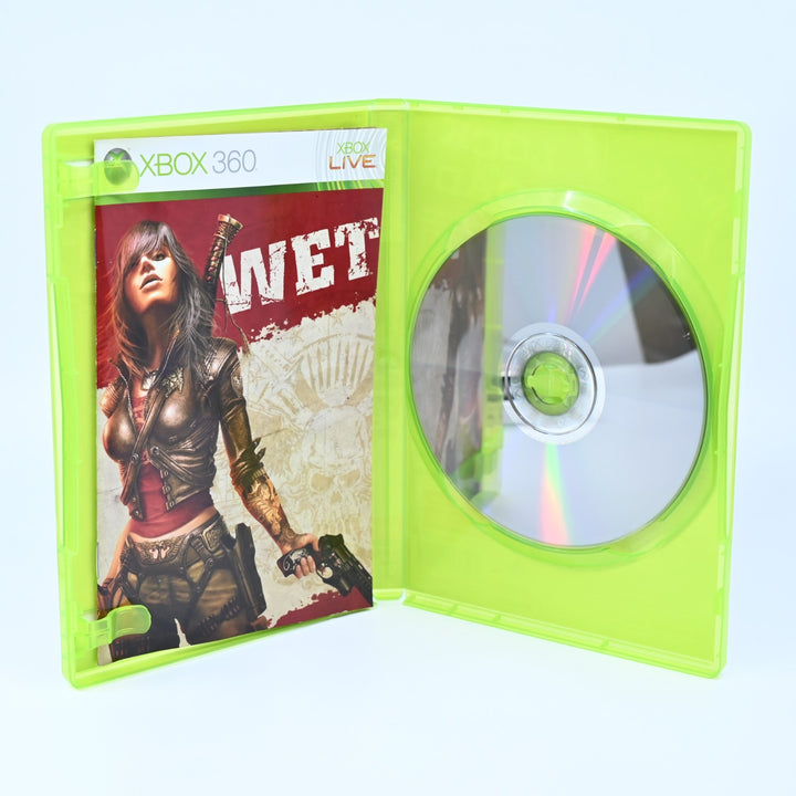 WET - Xbox 360 Game + Manual - PAL - MINT DISC!