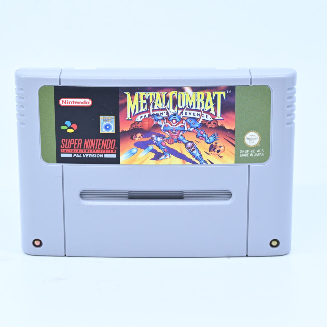 Metal Combat: Falcon's Revenge - Super Nintendo / SNES Boxed Game - PAL