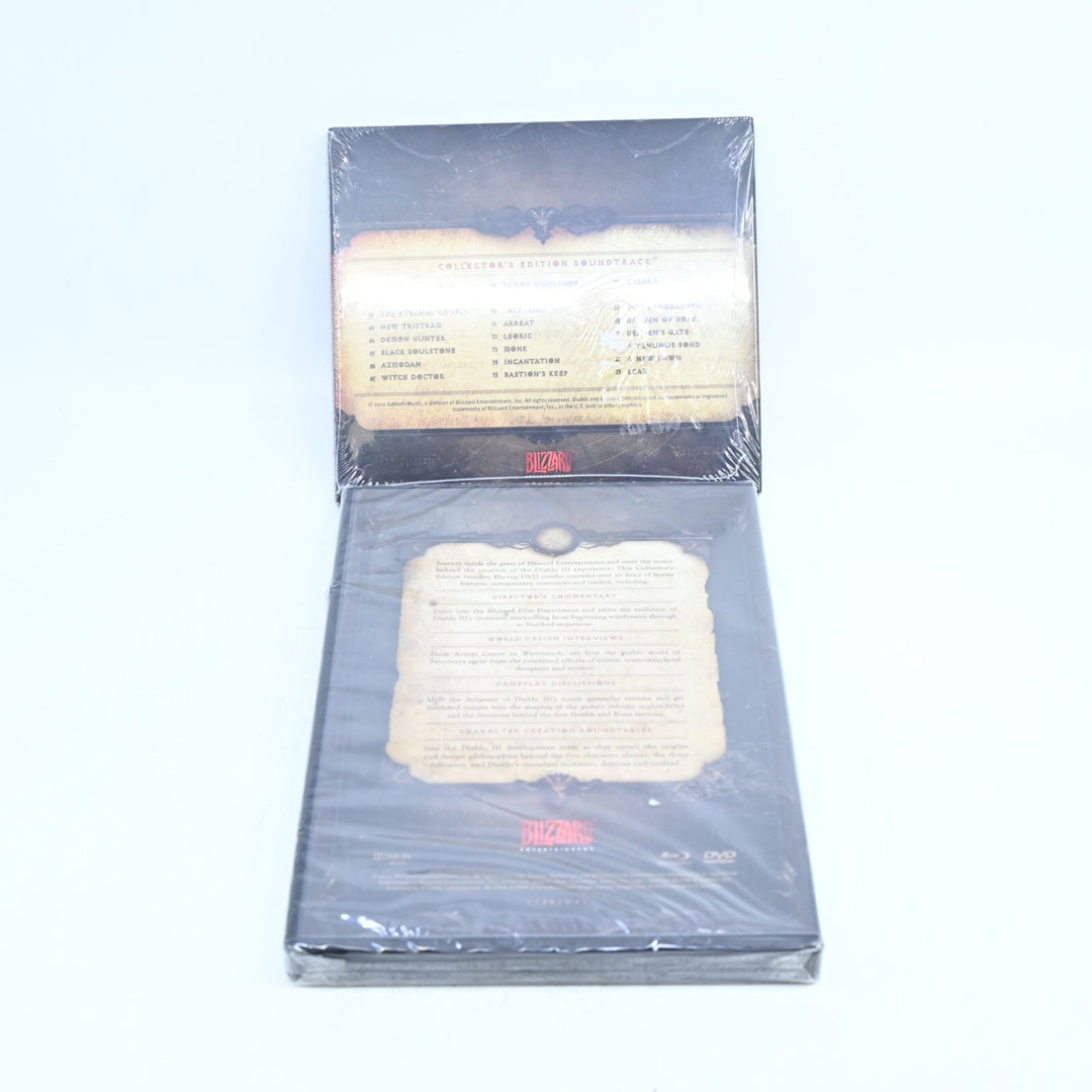 SEALED! Diablo III Collectors Edition Soundtrack + Behind the Scenes - CD + DVD