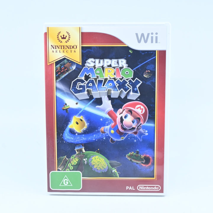 Super Mario Galaxy - Nintendo Wii Game + Manual - PAL