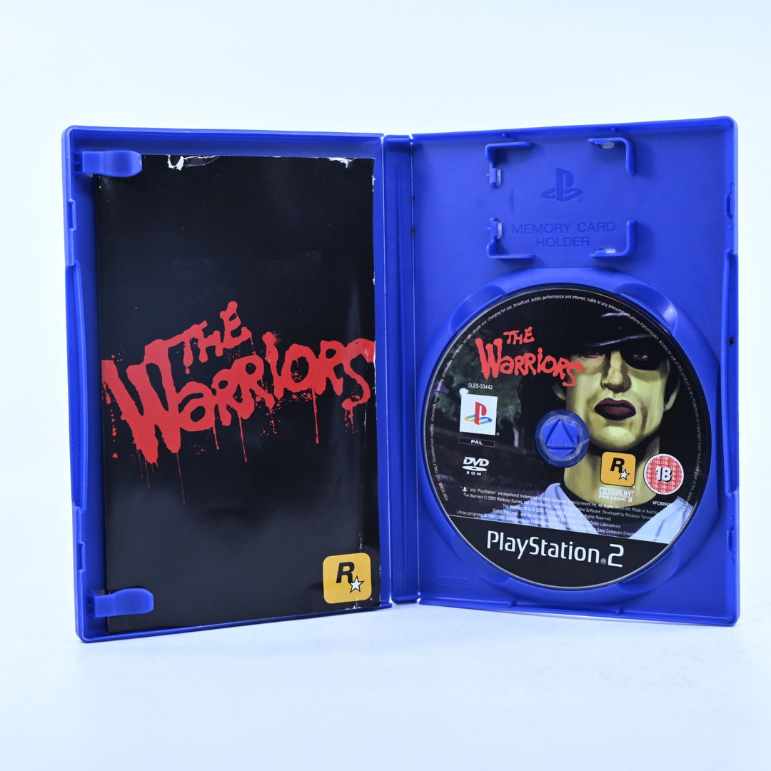 The Warriors - Sony Playstation 2 / PS2 Game + Manual - PAL - MINT DISC!