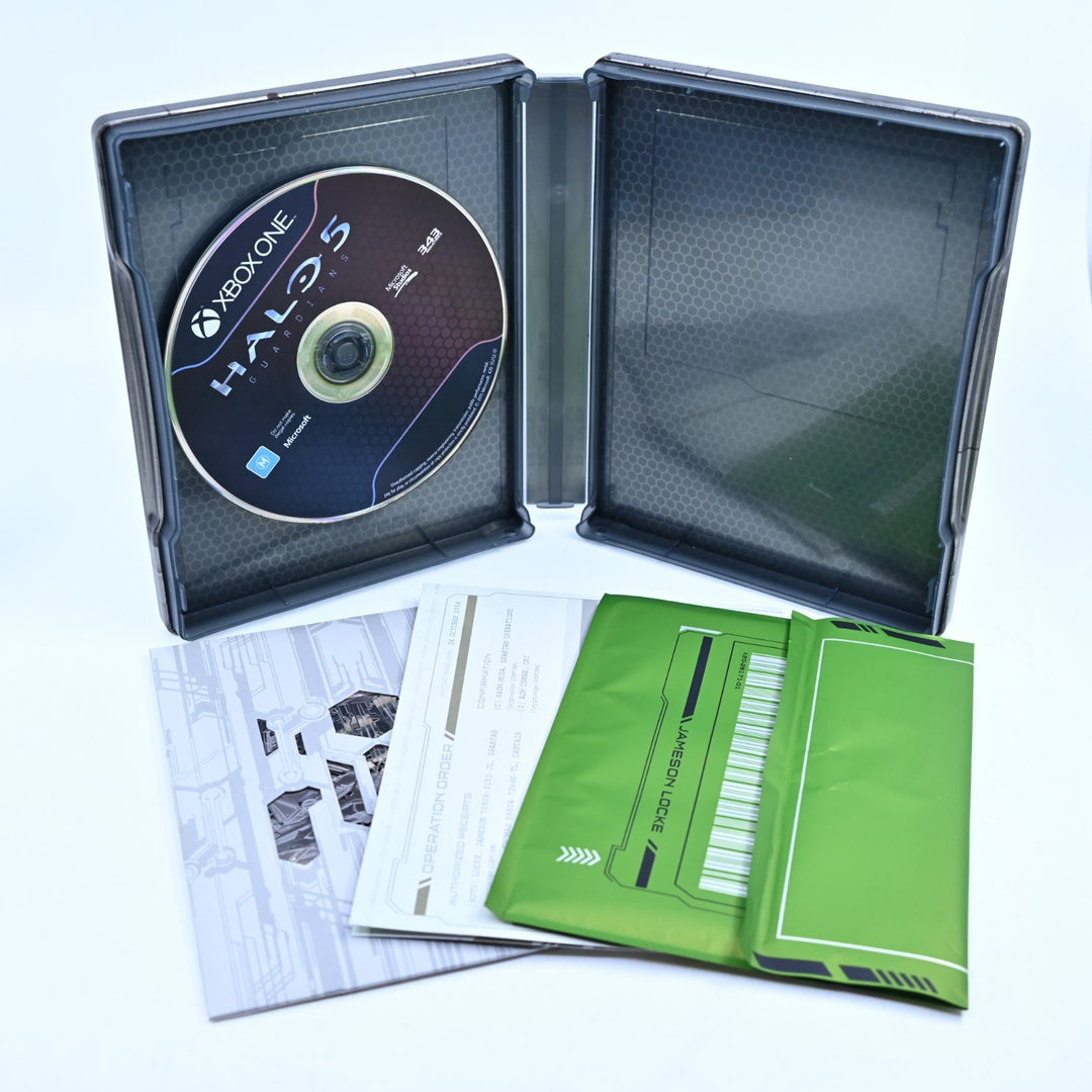 Halo 5: Guardians Limited Edition - Steelbook + Metal Earth Kit - Xbox One Game