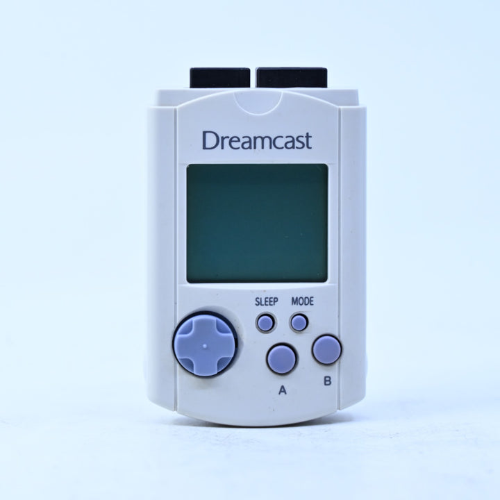 White - Sega Dreamcast Console + VMU - PAL - FREE POST!