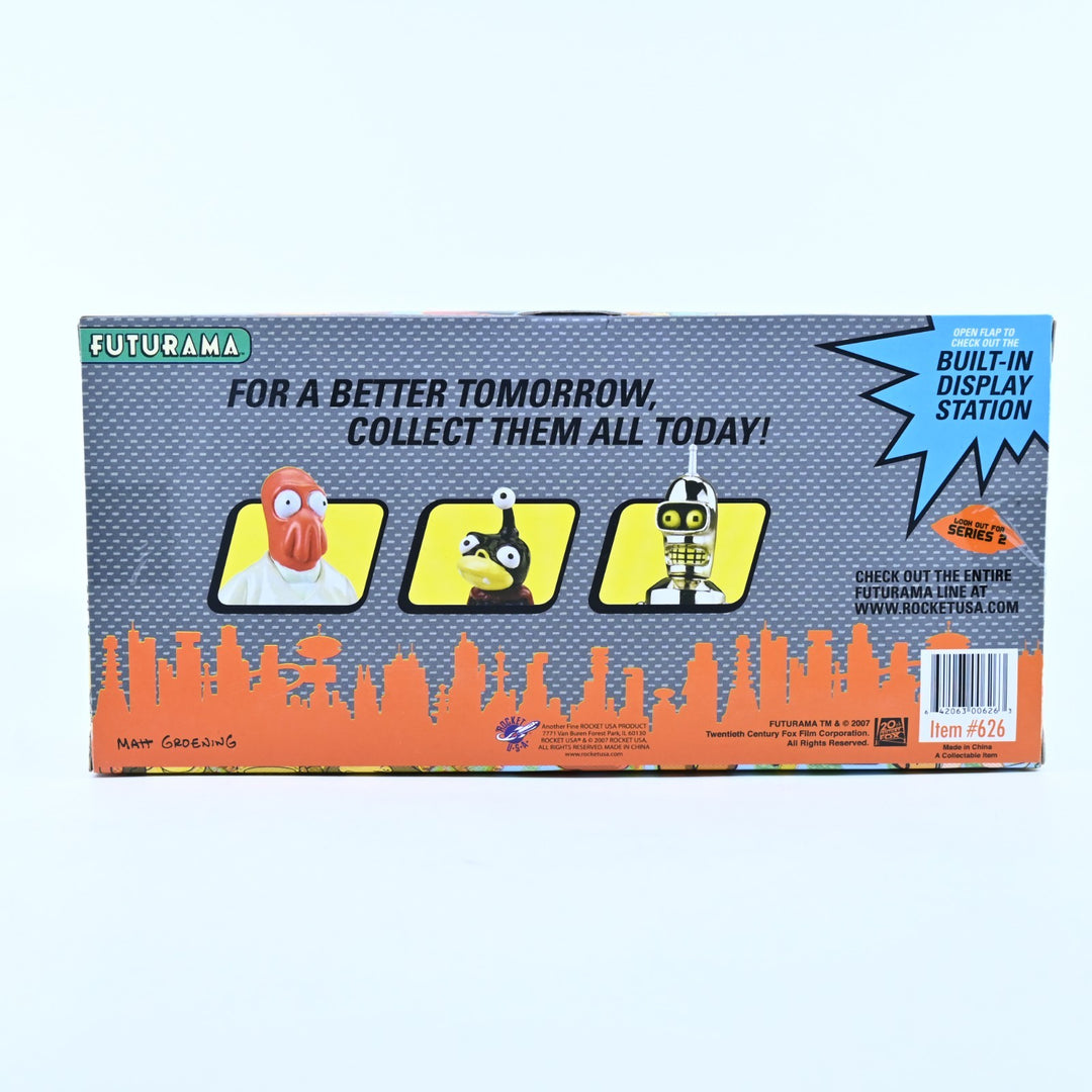 SEALED! Futurama Heavyweights - Series 1 - Die Cast Figure Set - Rocket USA Toy