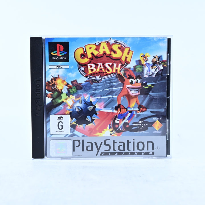 Crash Bash - Sony Playstation 1 / PS1 Game + Manual - PAL - MINT DISC!